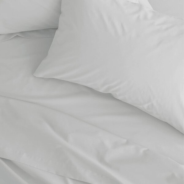 Lenzuolo con angoli bianco in percalle 90x190 cm Easy Iron Percale – Catherine Lansfield