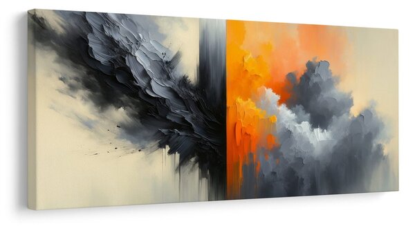 Quadro su tela – Contrasto dinamico degli elementi