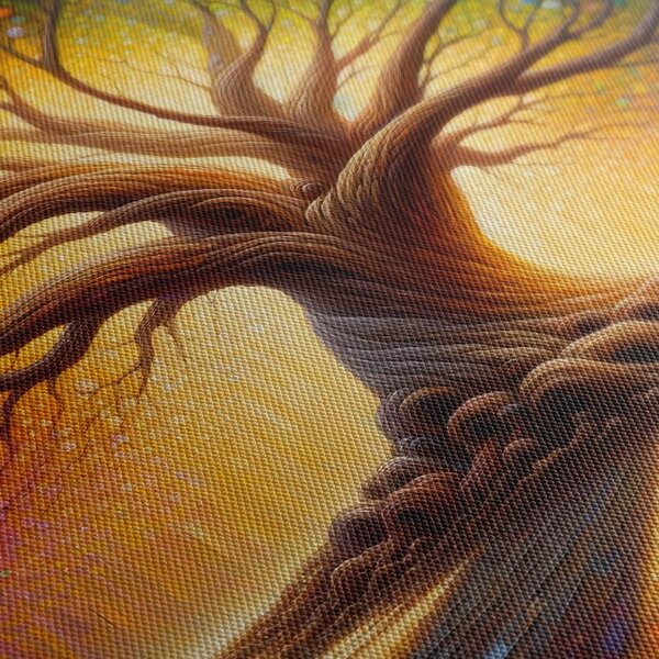 Quadro su tela – Magico albero della vita a colori