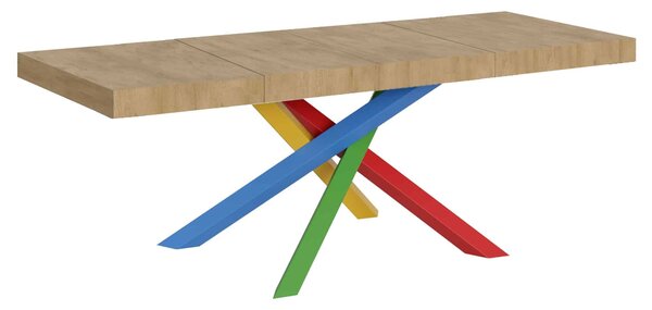Tavolo Allungabile 160/264x90x77 cm Volantis Premium Quercia Natura