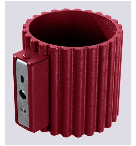 Lampada da parete burgundy ø 10 cm Zora – Sollux