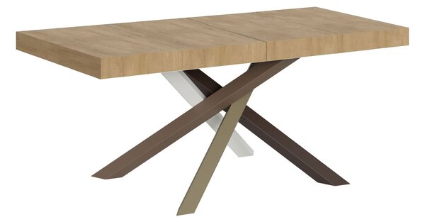 Tavolo Allungabile 120/224x90x77 cm Volantis Premium Quercia Natura