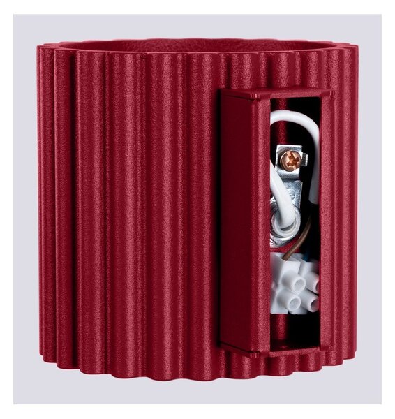 Lampada da parete burgundy ø 10 cm Zora – Sollux