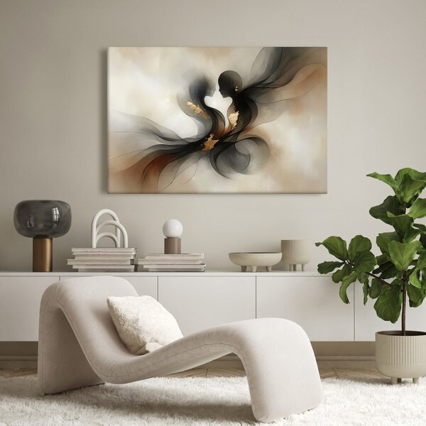Quadro su tela – Astrazione di danza in movimento