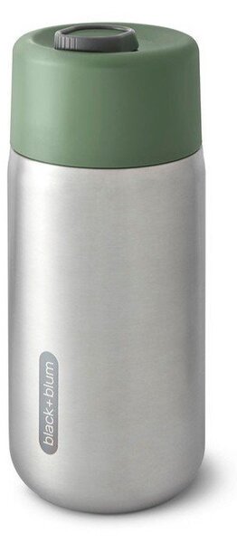 Tazza termica argentata in acciaio inox 340 ml – Black + Blum