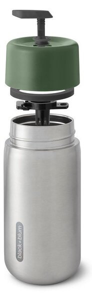 Tazza termica argentata in acciaio inox 340 ml – Black + Blum