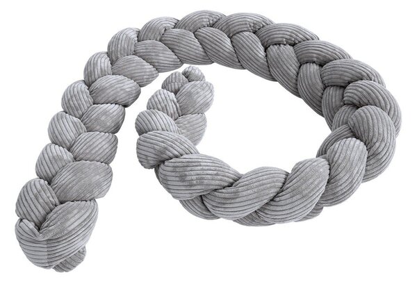 Paracolpi grigio in velluto a coste 300 cm – Meowbaby