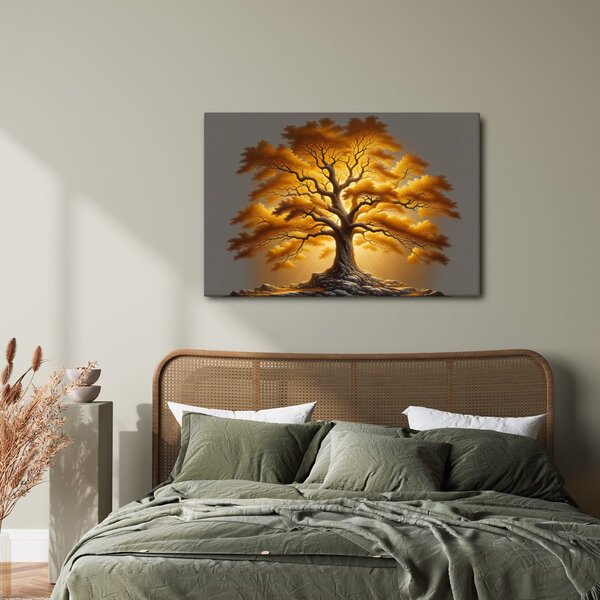 Quadro su tela – Albero della vita luminoso