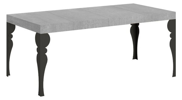 Tavolo Allungabile 90/246x90x77 cm Paxon Premium Cemento