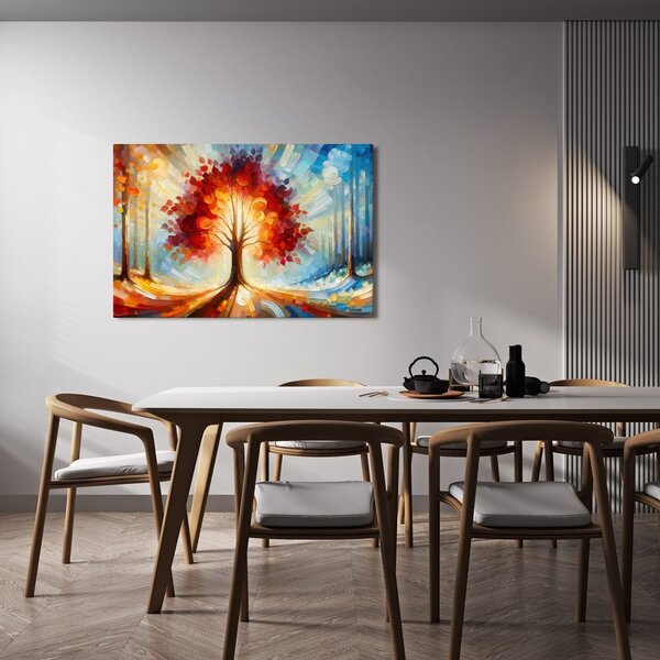 Quadro su tela – Albero della vita luminoso