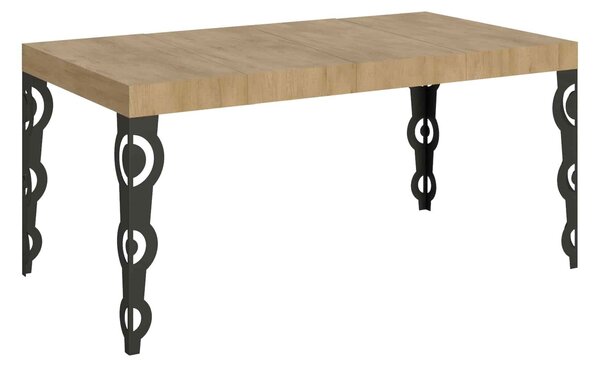 Tavolo Allungabile 120/224x90x77 cm Karamay Premium Quercia Natura