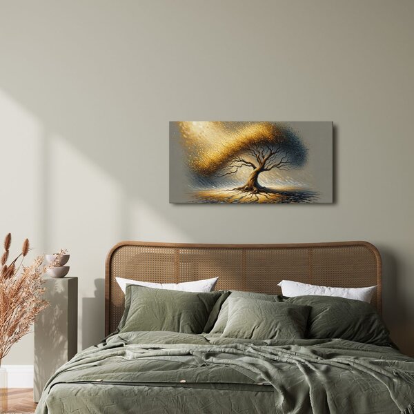 Quadro su tela – Maestoso albero della vita splendente