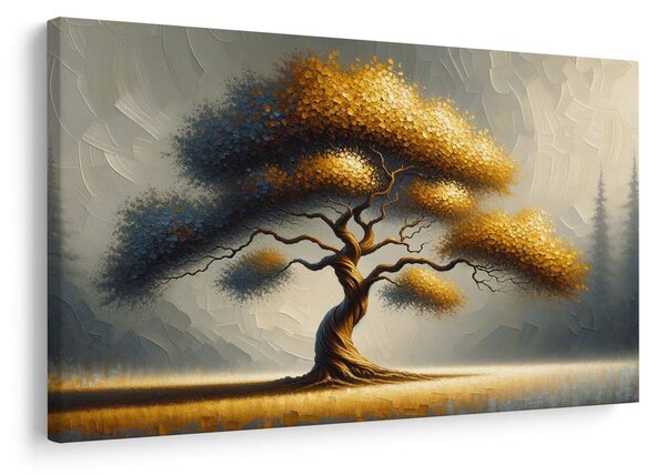 Quadro su tela – Albero della vita nella nebbia