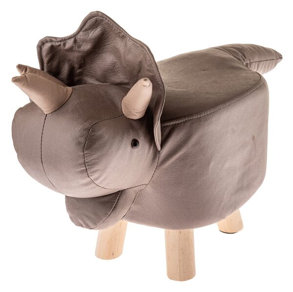 Sgabello per bambini greige Rhino – Dakls