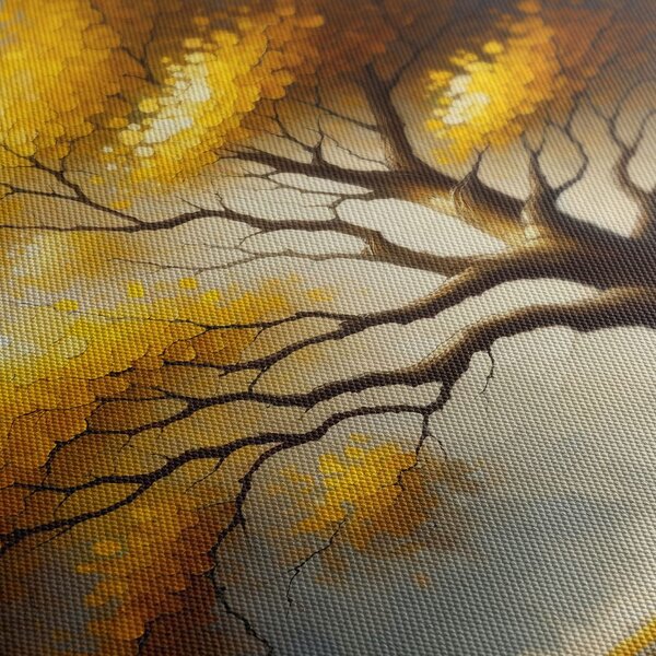 Quadro su tela – Albero della vita nei colori autunnali