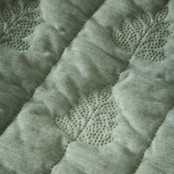 Set copripiumino e federa verde per letto singolo 135x200 cm Tamba Leaf – Pineapple Elephant