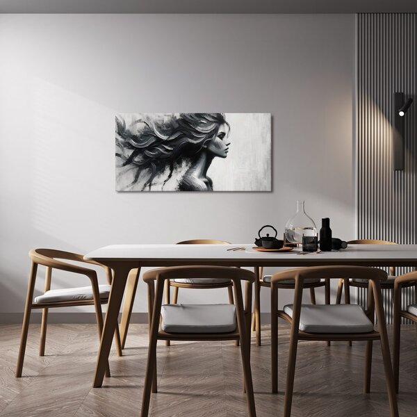 Quadro su tela – Capelli dinamici in movimento