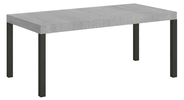 Tavolo Allungabile 90/246x90x77 cm Everyday Premium Cemento