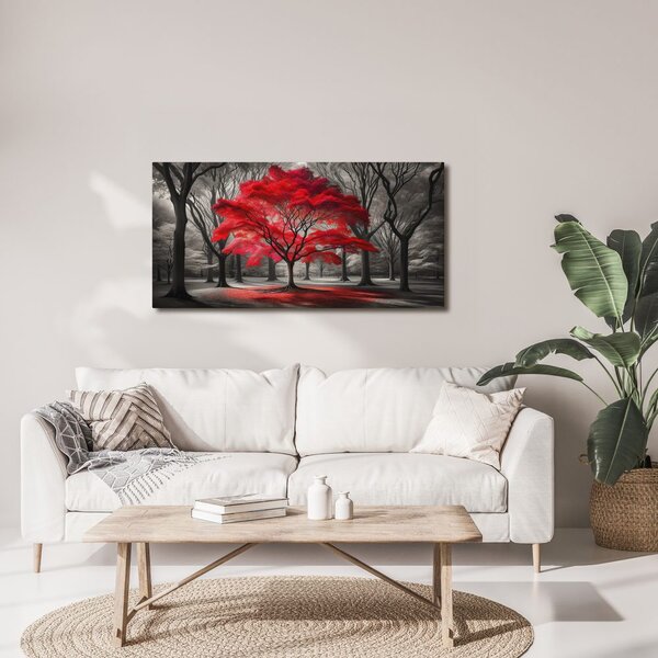 Quadro su tela – Albero della vita splendente nella natura