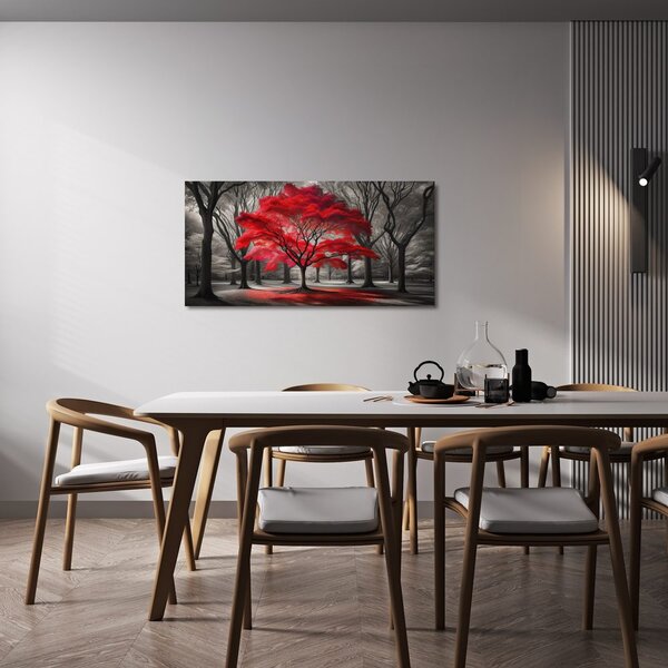 Quadro su tela – Albero della vita splendente nella natura