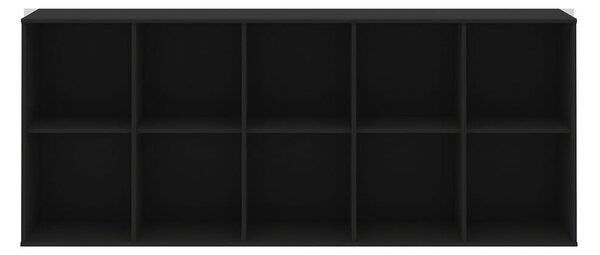Scaffale modulare nero 169x69 cm Mistral Kubus - Hammel Furniture