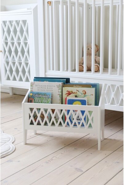 Libreria per bambini bianca 49x39,5x28 cm Harlequin – Cam Cam Copenhagen