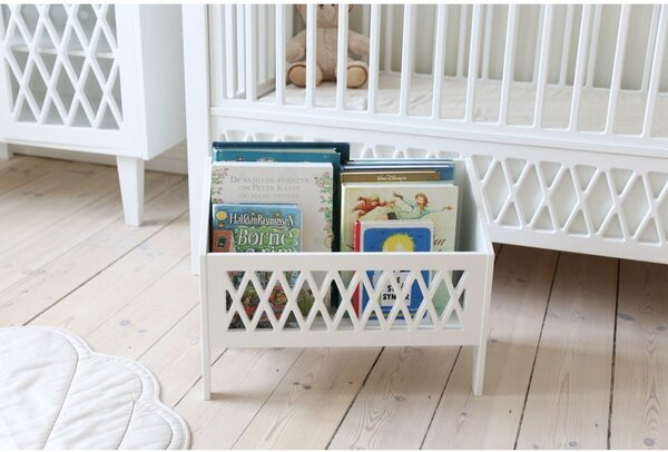 Libreria per bambini bianca 49x39,5x28 cm Harlequin – Cam Cam Copenhagen