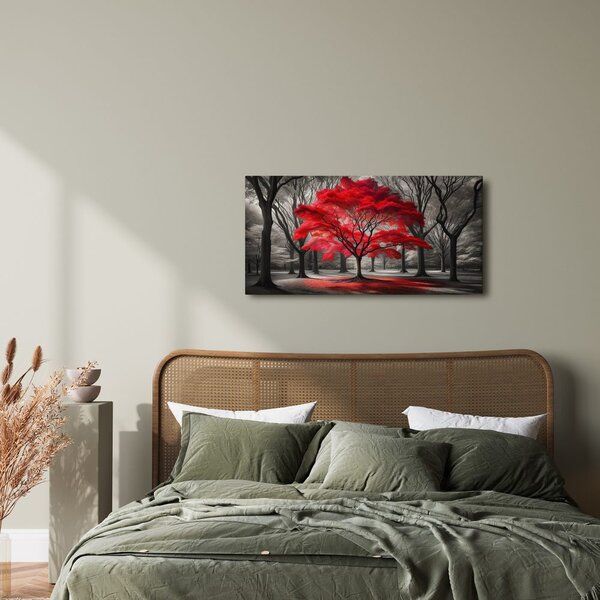 Quadro su tela – Albero della vita splendente nella natura