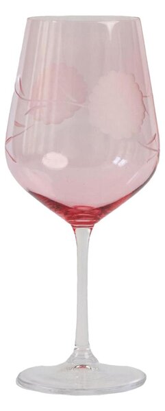 Calice Vino Ortensia rosa