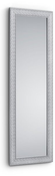 Specchio da Parete 50x150x1,7 cm in Plastica Farina Cromo
