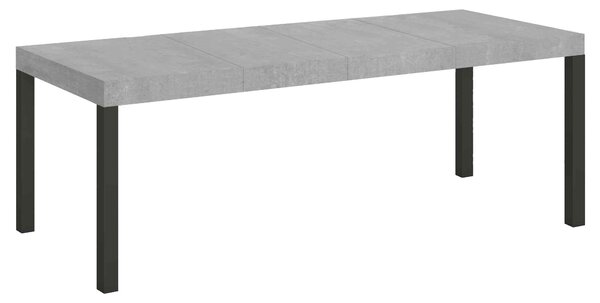 Tavolo Allungabile 160/264x90x77 cm Everyday Premium Cemento