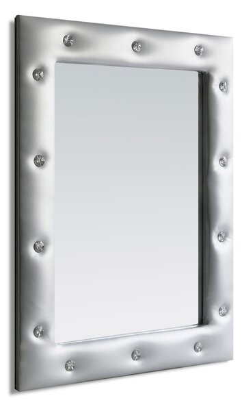 Specchio da Parete 50x70x2,5 cm in Plastica Naomi Argento