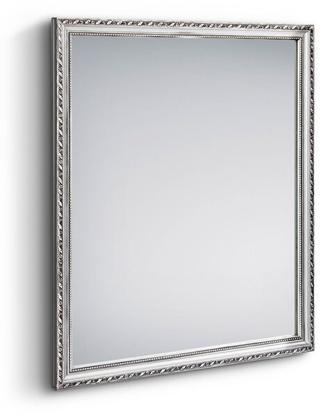 Specchio da Parete 34x45x2 cm in Legno Lola Argento