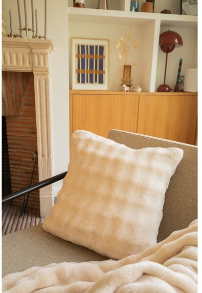 Cuscino decorativo in micropile 45x45 cm Wave – Tiseco Home Studio