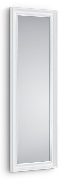 Specchio da Parete 50x150x5 cm in Plastica Wanda Bianco cromo