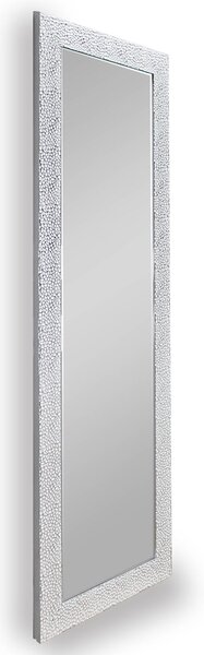 Specchio da Parete 50x150x2 cm in Plastica Vicky Bianco cromo