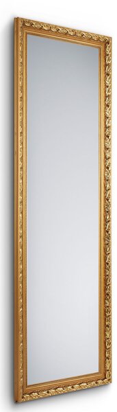 Specchio da Parete 50x150x3 cm in Legno Tanja Oro