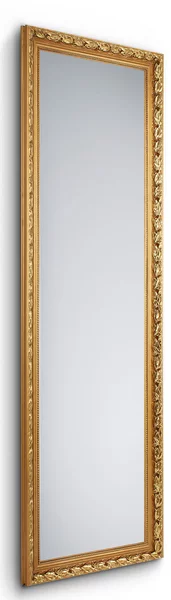 Specchio da Parete 50x150x3 cm in Legno Tanja Oro