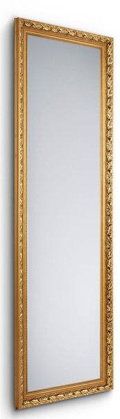Specchio da Parete 50x150x3 cm in Legno Tanja Oro