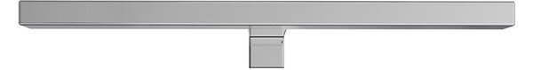 Lampada LED da Specchio 30cm Cromata 4W - Doppia Installazione Colore Bianco Caldo 3.000K