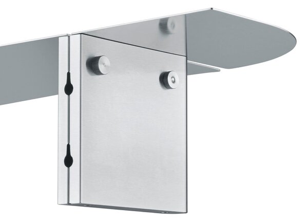 Mensola color argento opaco in acciaio inox 80 cm Oru – Blomus