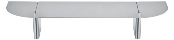 Mensola color argento opaco in acciaio inox 80 cm Oru – Blomus