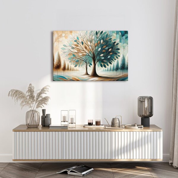 Quadro su tela – Albero della vita incantato