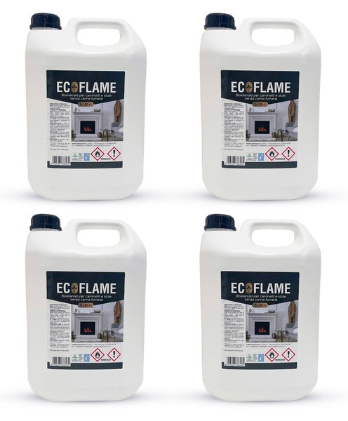 Bioetanolo 20 Litri Combustibile Ecologico per Camini Caminetti Biocamini