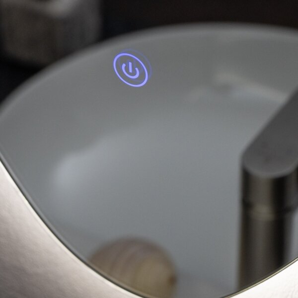 Brilagi - Specchio da bagno LED GOCCIA LED/19W/230V 67x50 cm IP44 CRI 90 dimmerabile +CCT