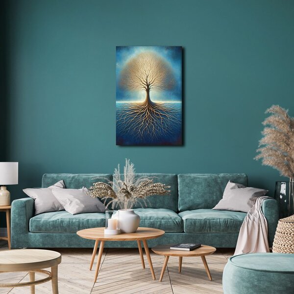 Quadro su tela – Albero della vita solitario