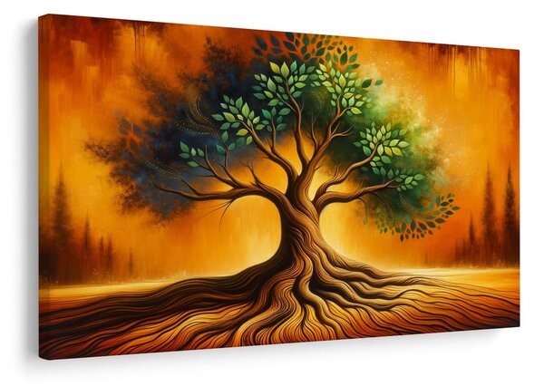 Quadro su tela – Albero della vita splendente