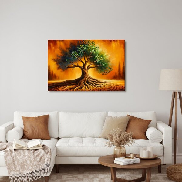 Quadro su tela – Albero della vita splendente