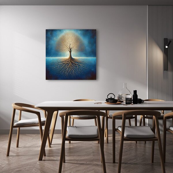 Quadro su tela – Radici dell'albero della vita