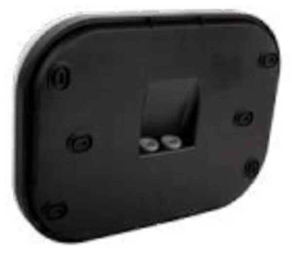 MEGAMAN Applique a LED Nova XChange bianca con numero civico CCT, IP44, Nero, Plastica, Applique da esterni